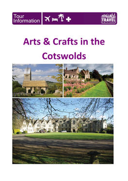 Arts & Crafts in the Cotswolds