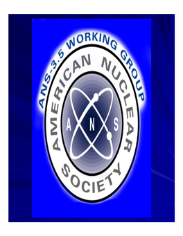 American Nuclear Society ANS 3.5