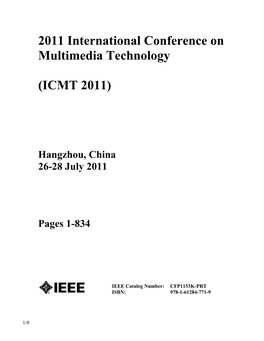 2011 International Conference on Multimedia Technology