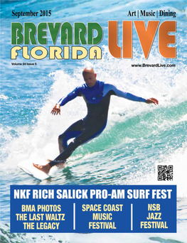 Brevard Live September 2015 - 1 2 - Brevard Live September 2015 Brevard Live September 2015 - 3 4 - Brevard Live September 2015 Contents September 2015