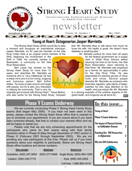 Oklahoma SHS Newsletter May 2008