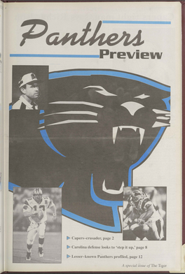 The Tiger Panthers Issue 1995-08-26