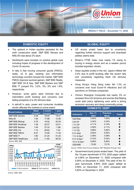 Union Weekly Yield 11122020