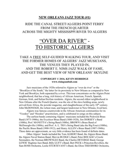 Download New Orleans Jazz Tour #1