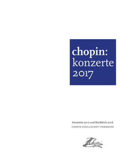 Chopin-Gesellschaft Hannover Ev