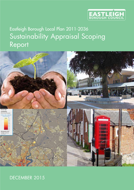 Sustainability Appraisal Scoping Report