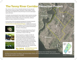 The Tenny River Corridor Protection Project the Tranquil Tenny River Meanders Between Crescent Lake and Panther Pond in Raymond, Maine