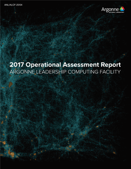 2017 ALCF Operational Assessment Report