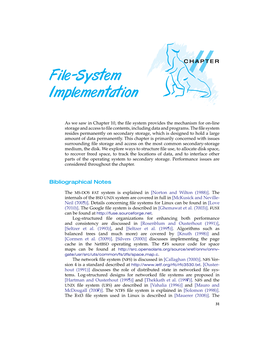 File-System Implementation