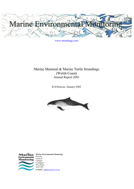Marine Mammal & Marine Turtle Strandings