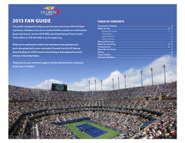 2013 Fan Guide