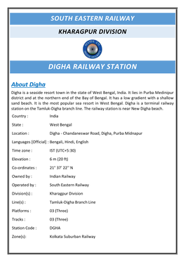 Digha Railway Station