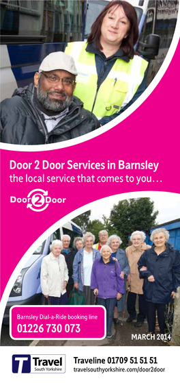 Barnsley Door to Door Information