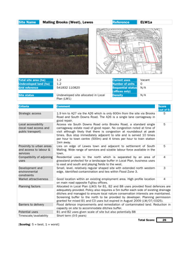 Employment Land Review Final Report