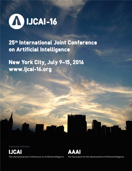 25Th International Joint Conference on Artif Icial Intelligence New York