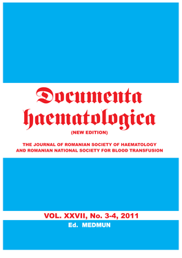 VOL. XXVII, No. 3-4, 2011 20112011 Heart Diseases in Essential Thrombocythemia Review