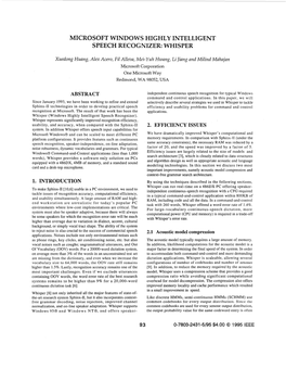 Acoustics, Speech, and Signal Processing, 1995