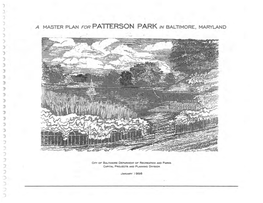 Patterson Park Master Plan