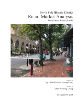 Retail Market Analysis Bethlehem, Pennsylvania