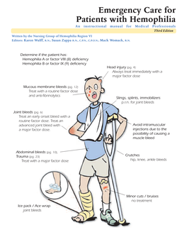 Emergency Care for Patients with Hemophilia