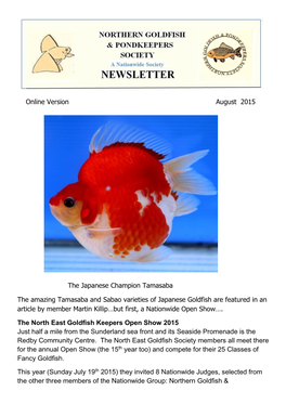 Online Version August 2015 the Japanese Champion Tamasaba