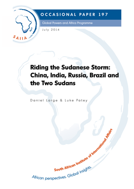 China, India, Russia, Brazil and the Two Sudans