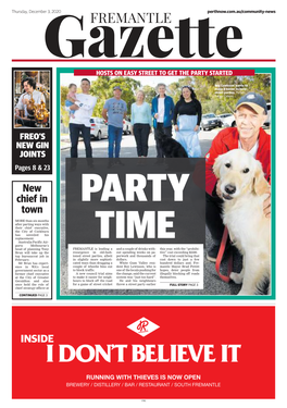 Gazette West Fremantle 03122020