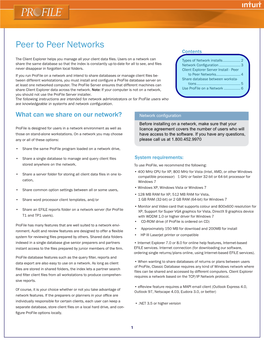 Peer to Peer Networks Contents