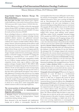 Proceedings of 2Nd International Radiation Oncology Conference Muscat, Sultanate of Oman