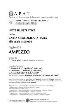 AMPEZZO a Cura Di C