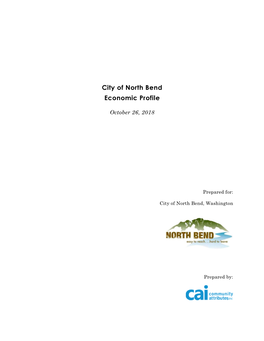 City of North Bend Economic Profile