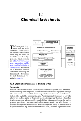 12 Chemical Fact Sheets