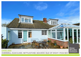 £450,000 Overwell, Elm Close, Nettlestone, Seaview, Isle of Wight, Po34 5Ed