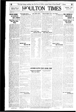 Houlton Times, January 10, 1923