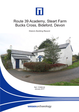 Route 39 Academy, Steart Farm Bucks Cross, Bideford, Devon