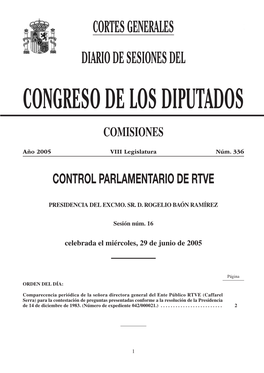 Congreso De Los Diputados Comisiones