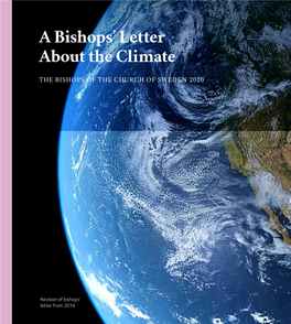 A Bishops' Letter About the Climate