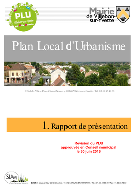 Plan Local D'urbanisme