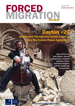 Dayton +20 Bosnia and Herzegovina Twenty Years on from the Dayton Peace Agreement
