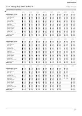 20.129 Fribourg - Marly - Giffers - Plaffeien Stand: 21