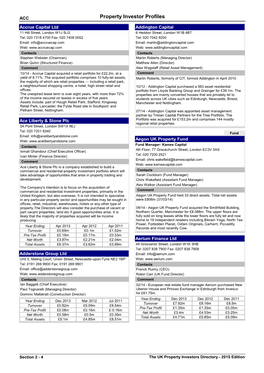 Property Investor Profiles