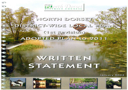 North Dorset District Wide Local Plan 2003 (Written-Statement)