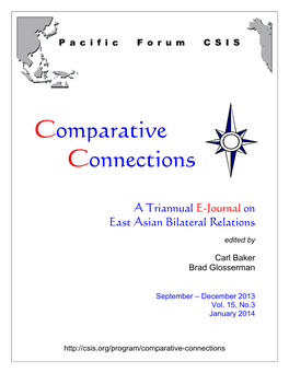 A Triannual E-Journal on East Asian Bilateral Relations