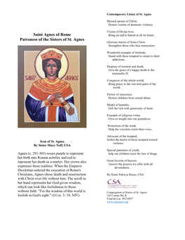 Prayer Card Litany.Pdf