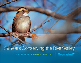39 Years Conserving the River Valley