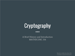 Cryptography