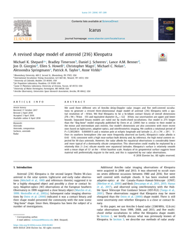 A Revised Shape Model of Asteroid (216) Kleopatra