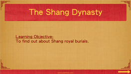 To Find out About Shang Royal Burials