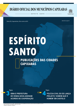 Publicações Das Cidades Capixabas