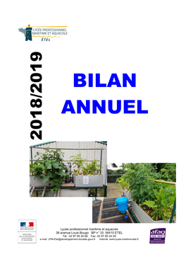 Bilan Annuel 2018